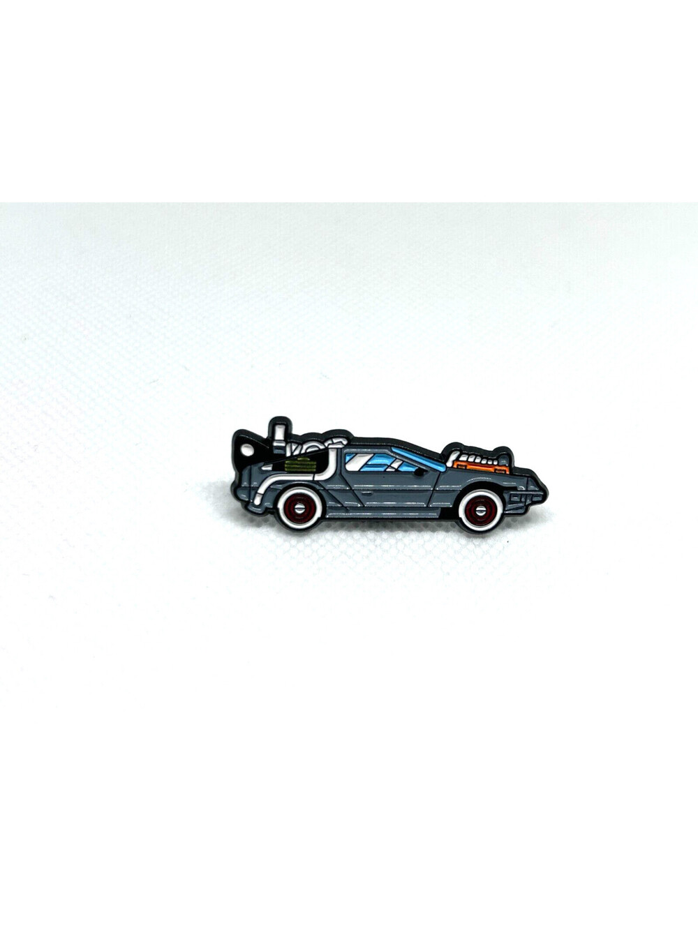 Back to the Future Enamel Pin – DeLorean Time Machine Collectible
